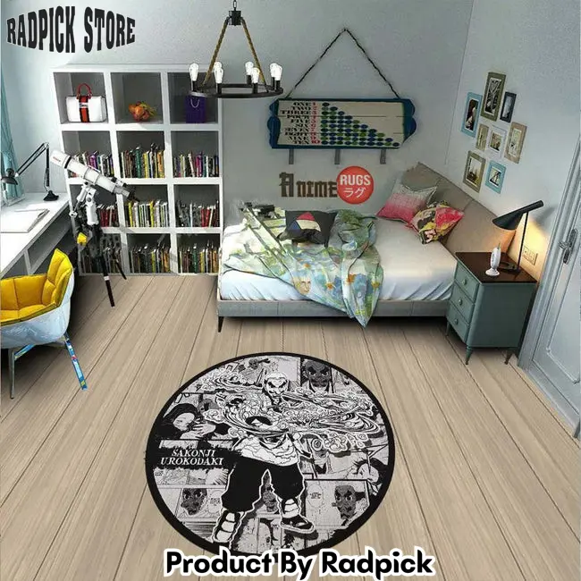 Sakonji urokodaki manga round rug custom demon slayer anime circle carpet  rp5959920